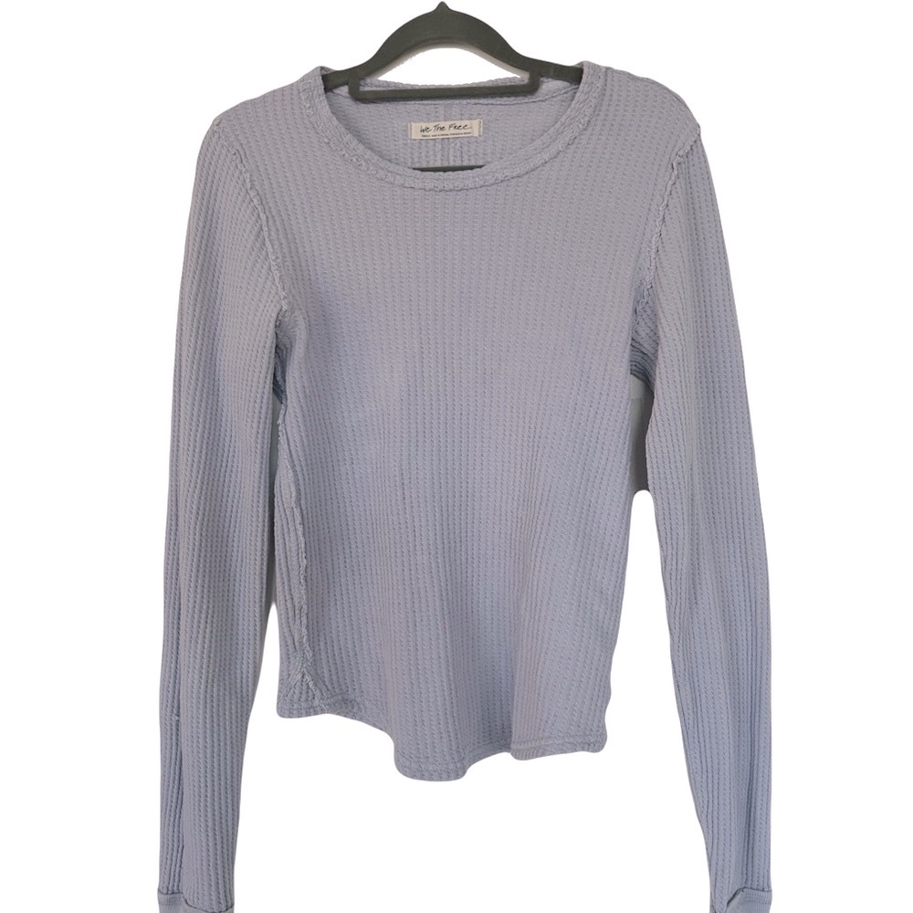 The Rail Women's Gray Long Sleeve Top